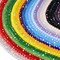 2400Pcs 4mm Glass Beads for Jewelry Making Crystal Beads for Bracelets, Faceted Bead Friendship Bracelet Kit